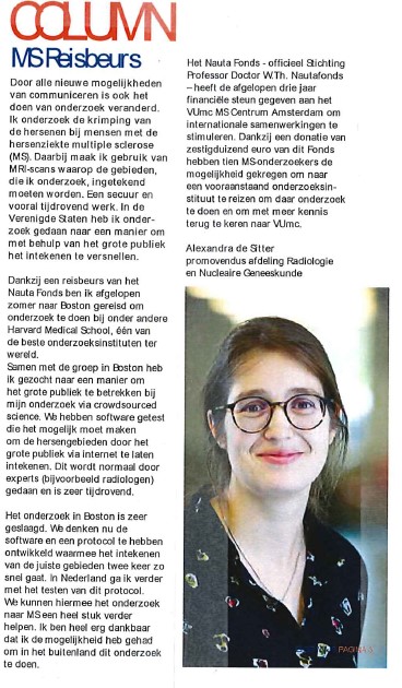 Column Sitter VU Eigenwijs